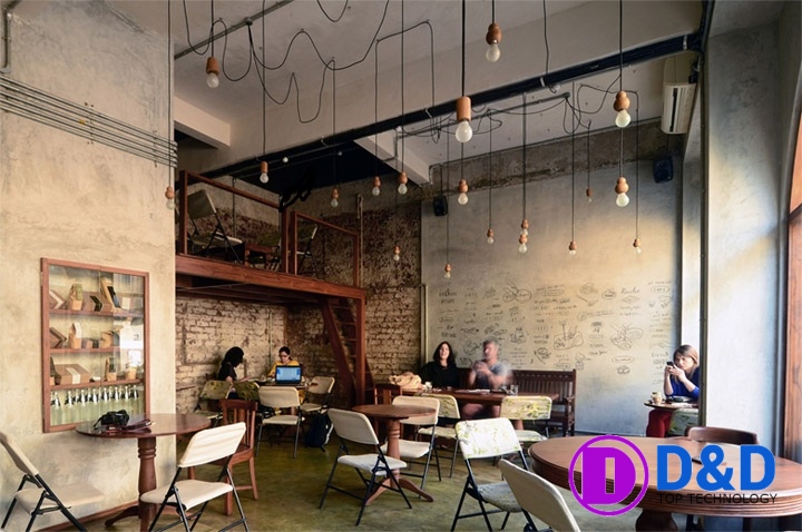 loa cho cafe