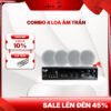 Combo 4 Loa Âm Trần Cao Cấp Cho Quán Cafe