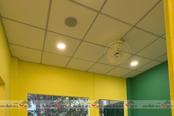 Giải pháp loa treo tường cho không gian nhà hàng