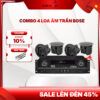 Combo 4 loa âm trần Bose