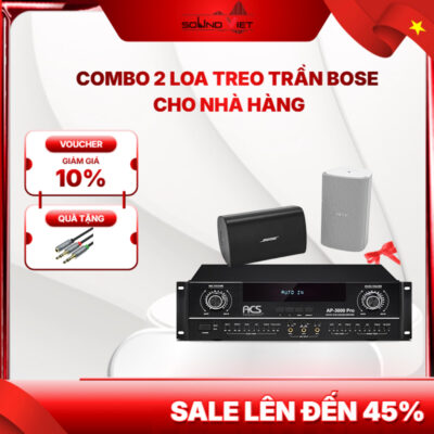 Combo 2 Loa Treo Tường Bose Cho Nhà Hàng