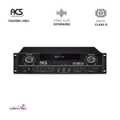 Amply liền vang ACS AP-3000Pro