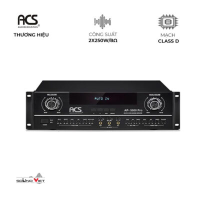 Amply liền vang ACS AP-5000pro