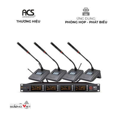 Micro cổ ngỗng không dây ACS TS-9004