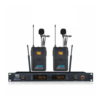 Micro không dây cài tai ACS UR-9002C