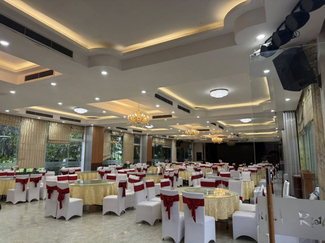 Âm thanh phủ đều phòng tiệc cưới