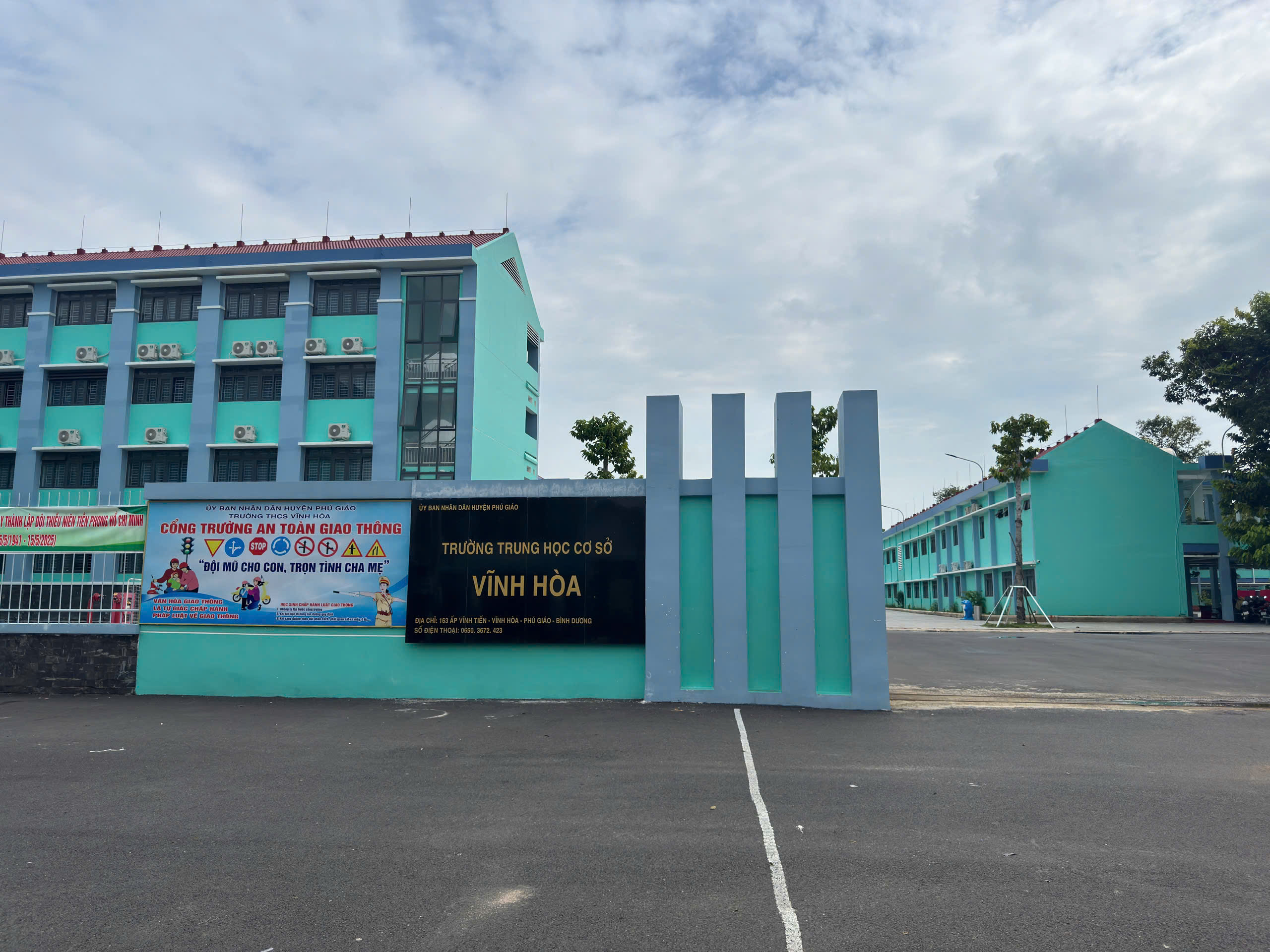 âm thanh ngoài trời trường THCS Vĩnh Hòa