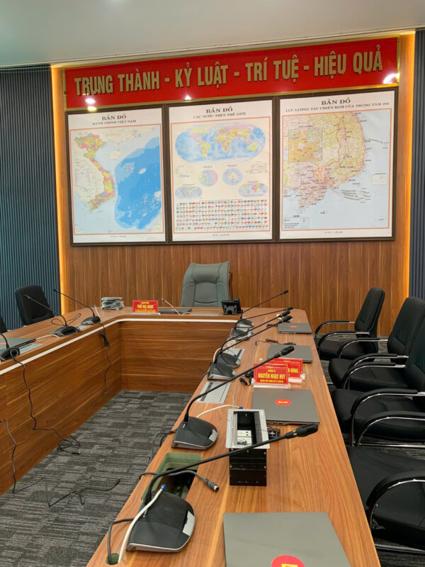 giải pháp âm thanh lắp đặt tại phòng họp
