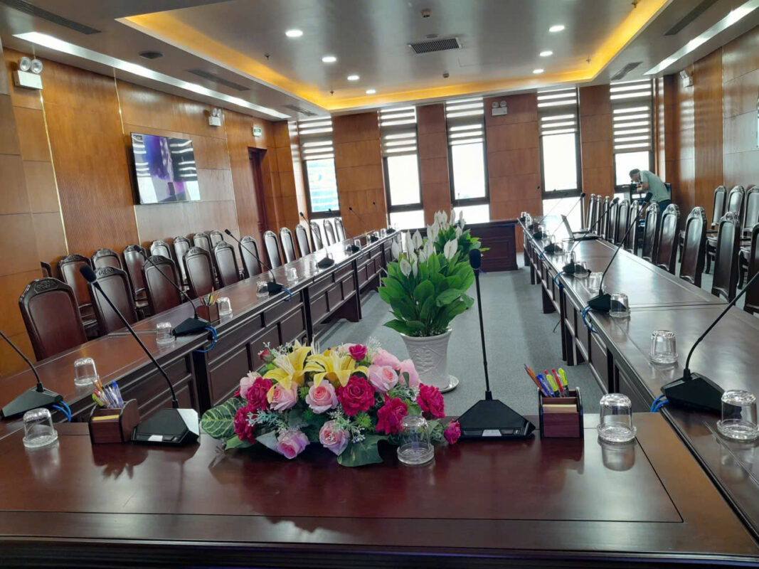 Giải pháp cho phòng họp hội thảo tỉnh ủy Cà Mau