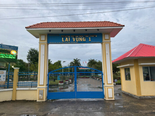 âm thanh trường học ngoài trời THPT Lai Vung 1