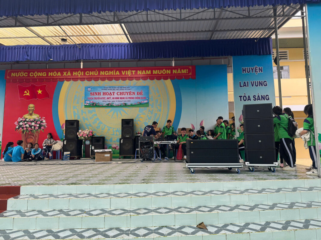 Thiết kế loa sub, loa full, array đảm bảo âm thanh