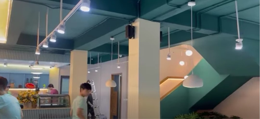 Dự án âm thanh quán cafe nhiều tầng