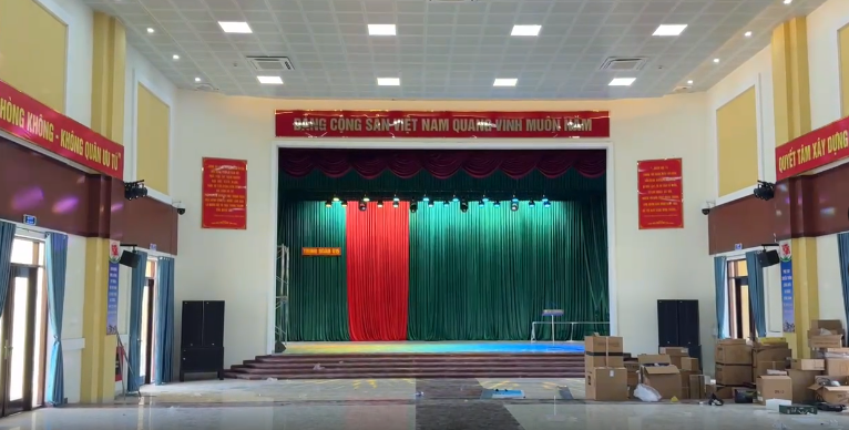 Dự án âm thanh hội trường Phòng Không Không Quân – Sư đoàn 915