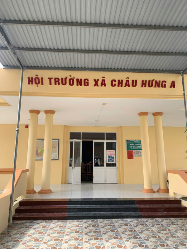 âm thanh hội trường nhà văn hóa xã châu hưng A