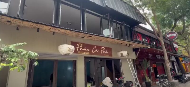 Lắp đặt âm thanh Phúc Cà Phê