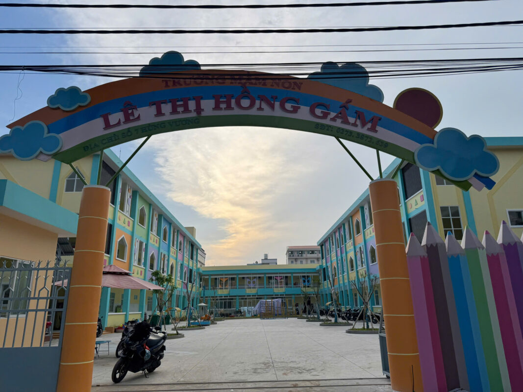 Dự án âm thanh phòng học mầm non Lê Thị Hồng Gấm