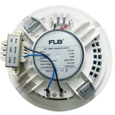 Mặt sau loa âm trần flb cls-506