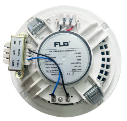 Mặt sau loa âm trần flb cls-506