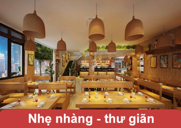 Âm thanh nhà hàng nhẹ nhàng thư giãn
