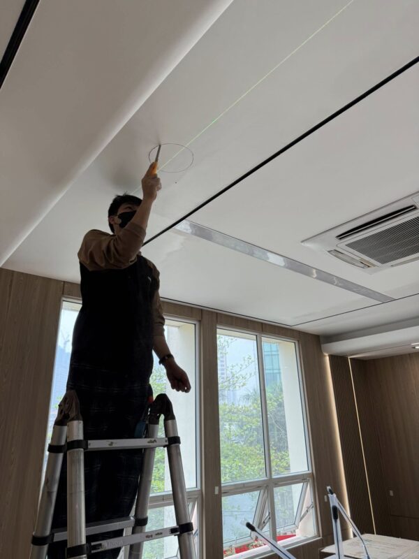 Lắp đặt loa âm trần kết hợp phòng hội thảo