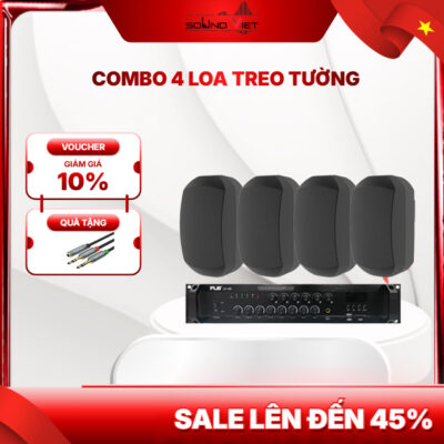 Combo 4 loa treo tường