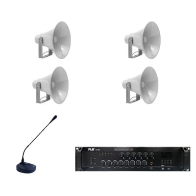 Bộ âm thanh thông báo cho nhà xưởng diện tích 500-1000m2