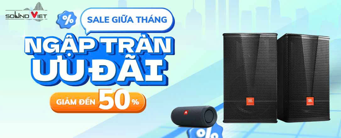 Banner ưu đãi giữa tháng Sound Việt