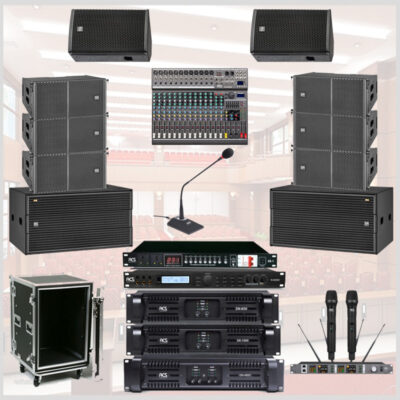 Dàn âm thanh hội trường 200 triệu
