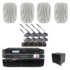 Bộ Âm Thanh Phòng Họp 8 Micro Cổ Ngỗng Không Dây
