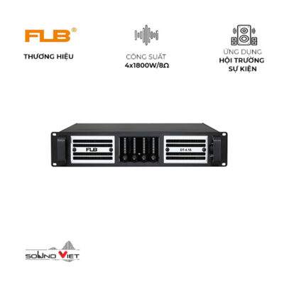 Cục Đẩy Công Suất 4 Kênh FLB DT-4.18