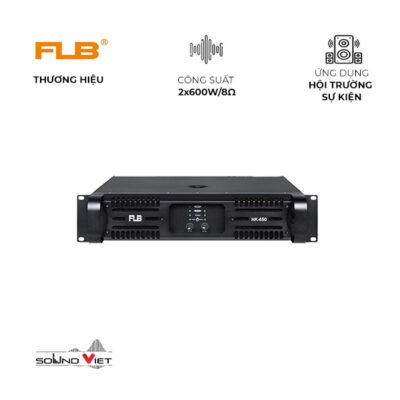 Cục Đẩy Công Suất 2 Kênh FLB HK-650