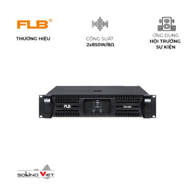 Cục Đẩy Công Suất 2 Kênh FLB HK-850