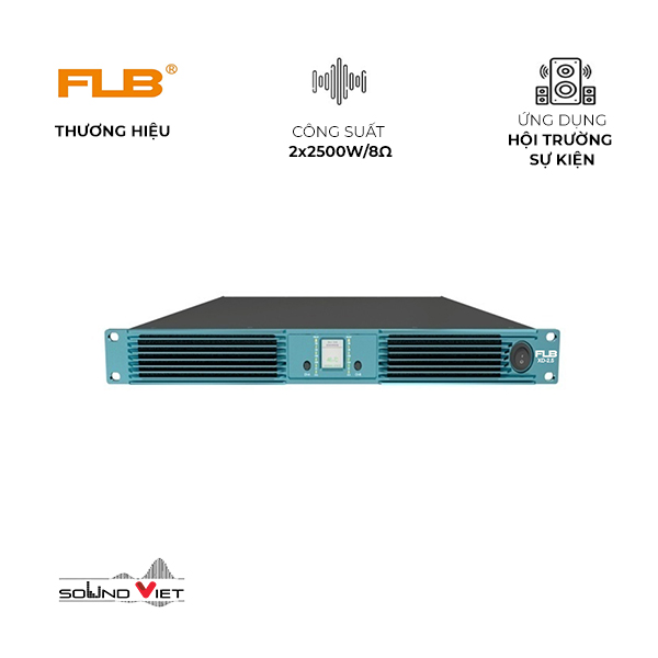 Cục Đẩy Công Suất 2 Kênh FLB XD-2.5