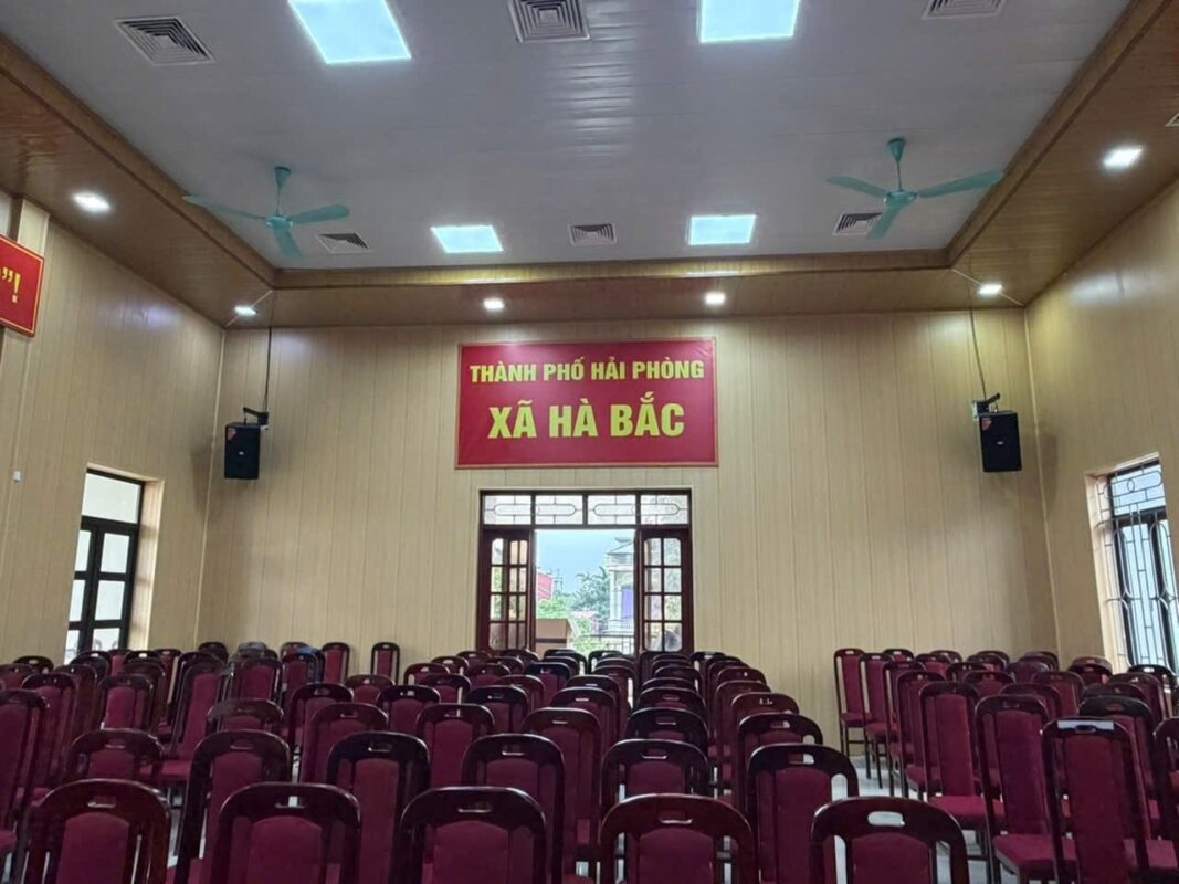 Dự Án Âm Thanh Nhà Văn Hóa Xã Hà Bắc Thành Phố Hải Phòng