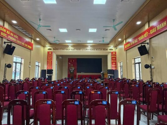 Lắp Đặt Dự Án Âm Thanh Nhà Văn Hóa Xã Hà Bắc