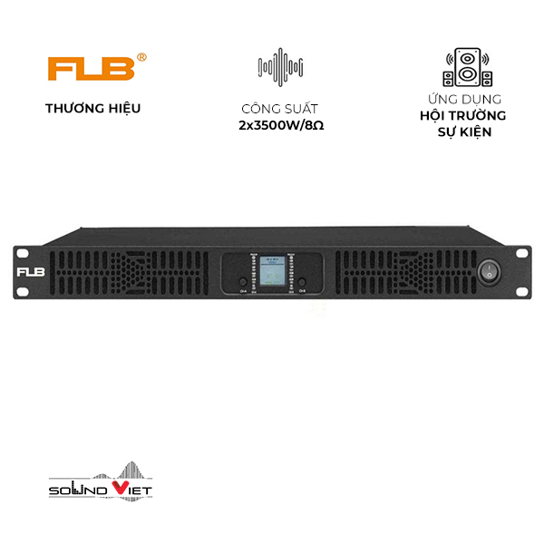 Cục Đẩy Công Suất 2 Kênh FLB GT-2350