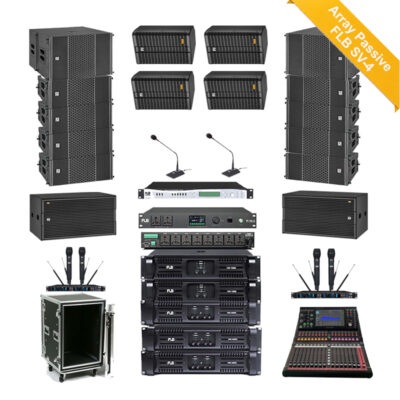 Dàn Âm Thanh Hội Trường Line Array Passive FLB SV-4