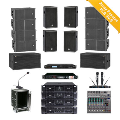 Dàn Âm Thanh Hội Trường Line Array Passive FLB SV-9