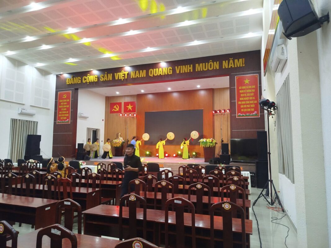 Dự Án Lắp Đặt Âm Thanh Nhà Văn Hóa Xã Kim Long Tỉnh Vĩnh Phúc
