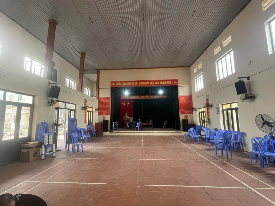 Nhu cầu lắp đặt âm thanh tại nhà văn hóa xã Tam Hưng Hà Nội