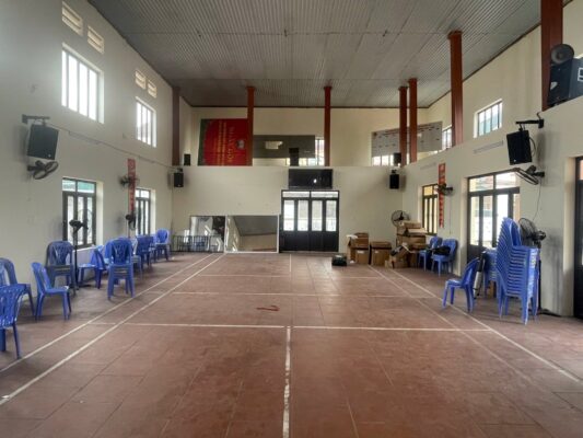 Kết quả hệ thống âm thanh nhà văn hóa sau khi bàn giao