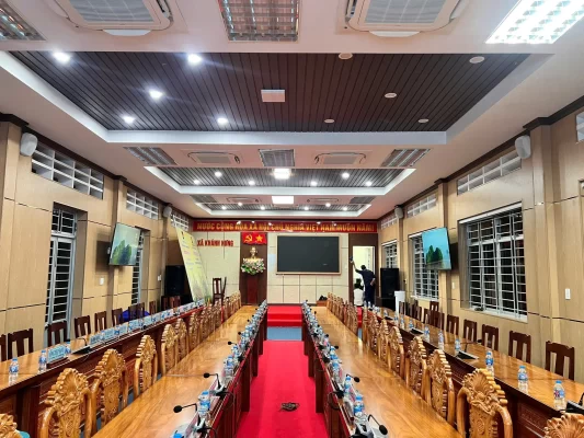 Âm Thanh Phòng họp xã Khánh Hưng Tỉnh Tây Ninh