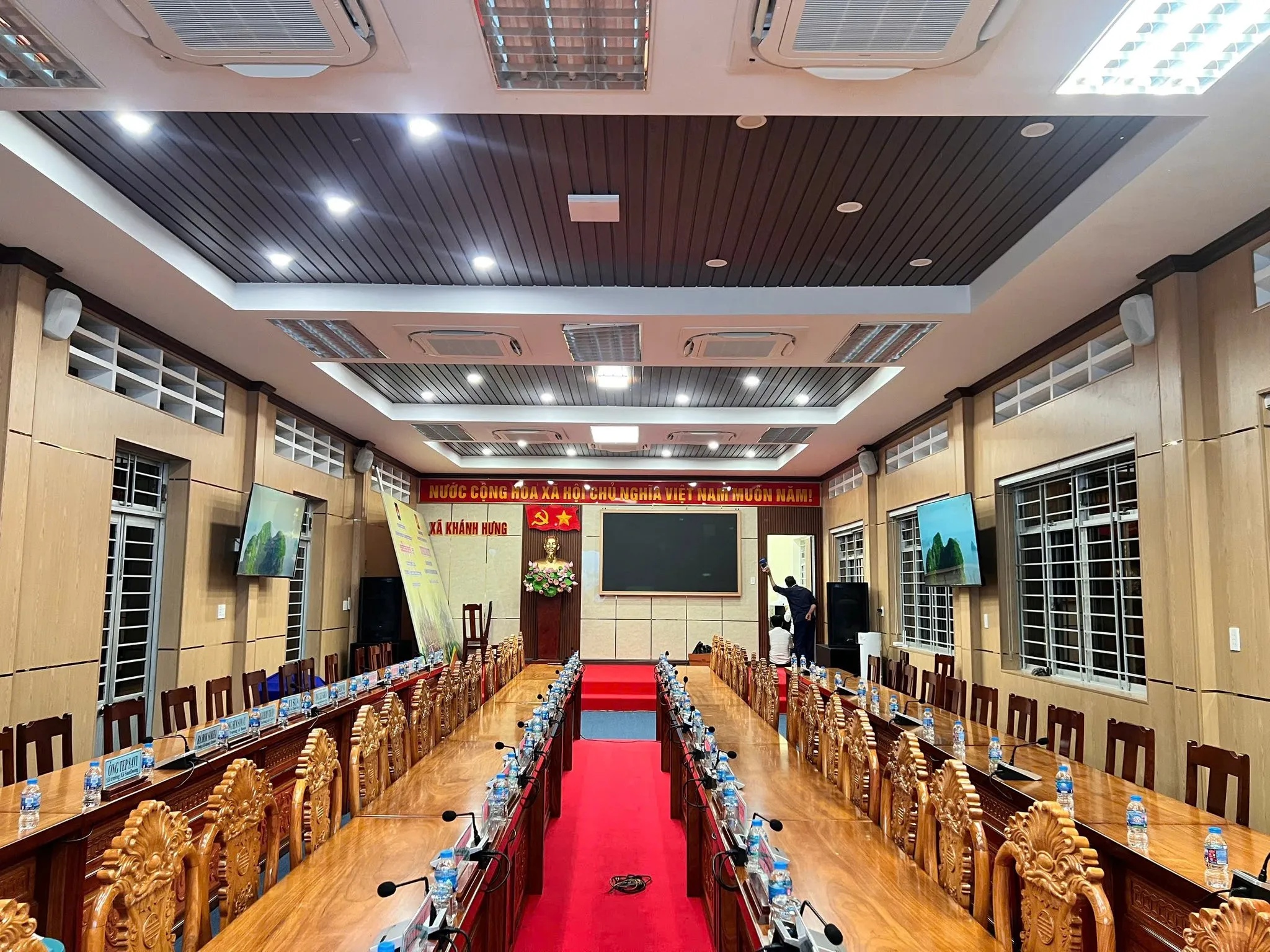 Âm Thanh Phòng họp xã Khánh Hưng Tỉnh Tây Ninh