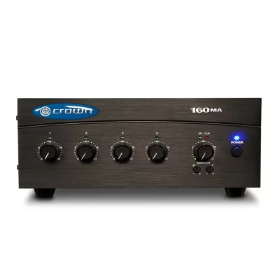 Amply Công Suất Crown 160MA mặt trước