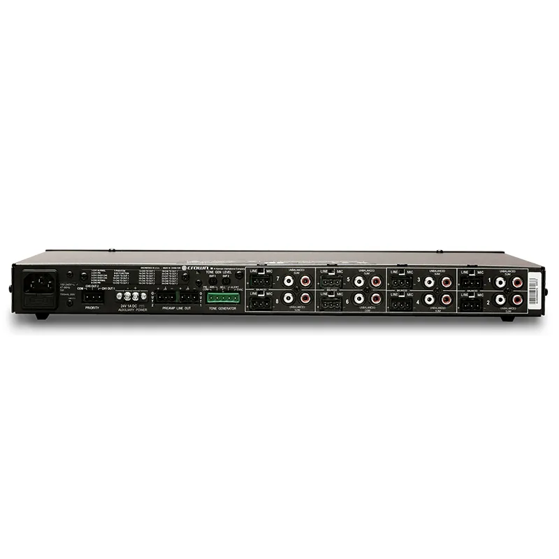 Bộ Khuếch Đại Crown 28M mặt sau