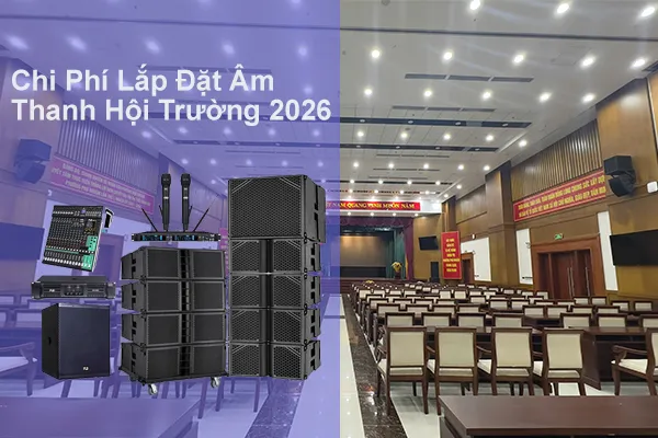 Chi Phí Lắp Đặt Âm Thanh Hội Trường
