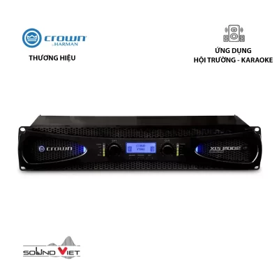 Cục Đẩy Crown XLS 2002 2 Kênh
