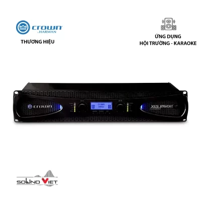 Cục Đẩy 2 Kênh Crown XLS 2502