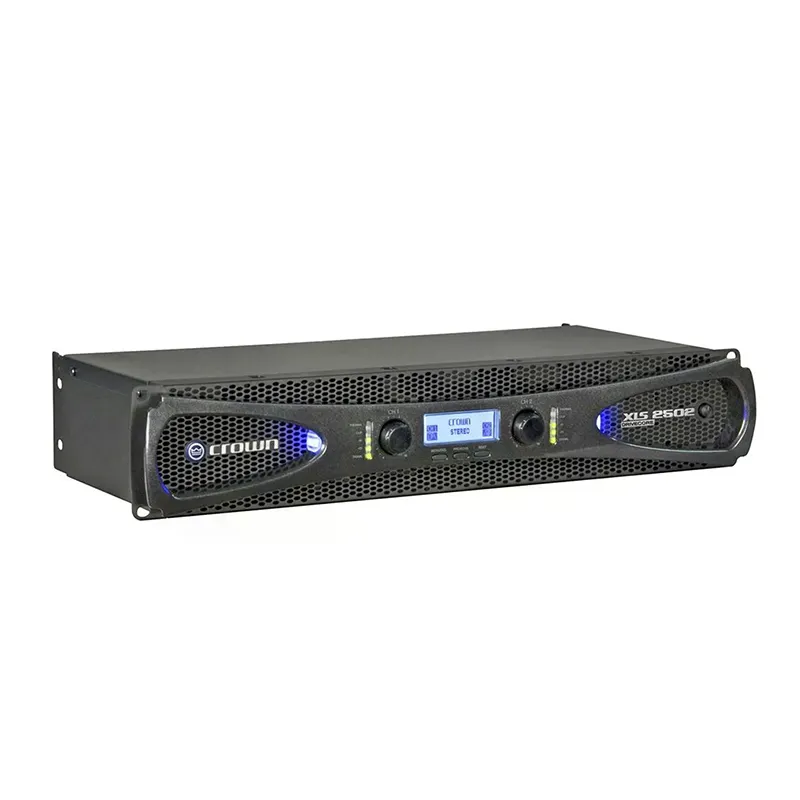 Cục Đẩy 2 Kênh Crown XLS 2502 mặt ngiêng