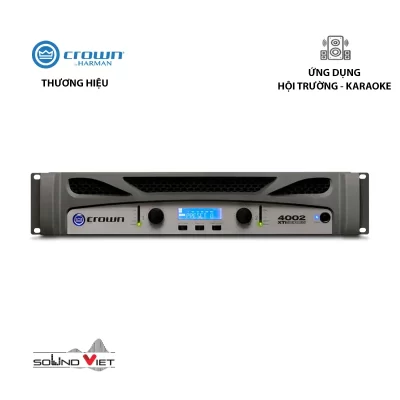 Cục Đẩy Công Suất Crown XTi 4002